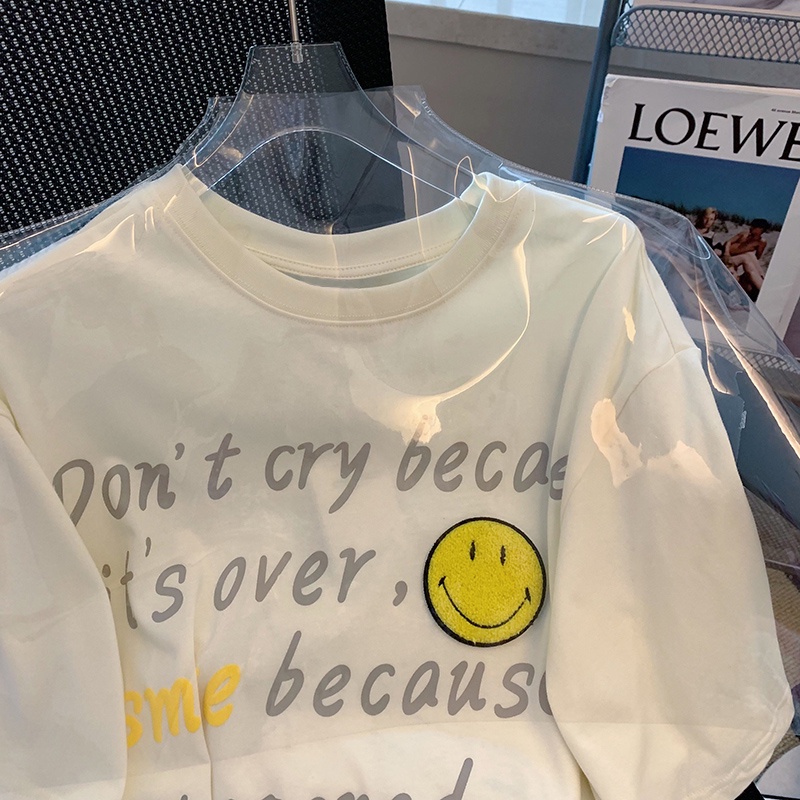 NRVP Áo Thun Tay Ngắn Cổ Tròn Thời Trang Mùa Hè Phong Cách Hàn Quốc 2022