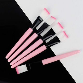 Combo 100 cọ quét mặt nạ cán hồng.