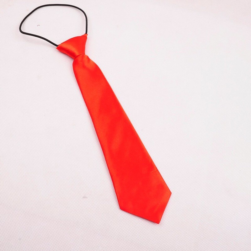 Cà vạt học sinh nam nữ thắt sẵn 6x26cm[chuyên sỉ] Unisex