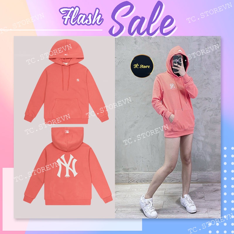 Áo Hoodie NY Nữ ⚡️ Hàng Xuất Dư ⚡️ Thời Trang Siêu Đẹp