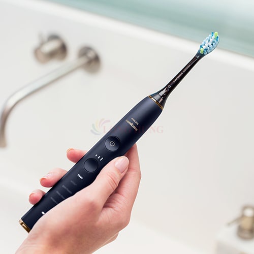 Bàn chải điện Philips Sonicare 9750 DiamondClean Smart HX9954/56 - Hàng nhập khẩu