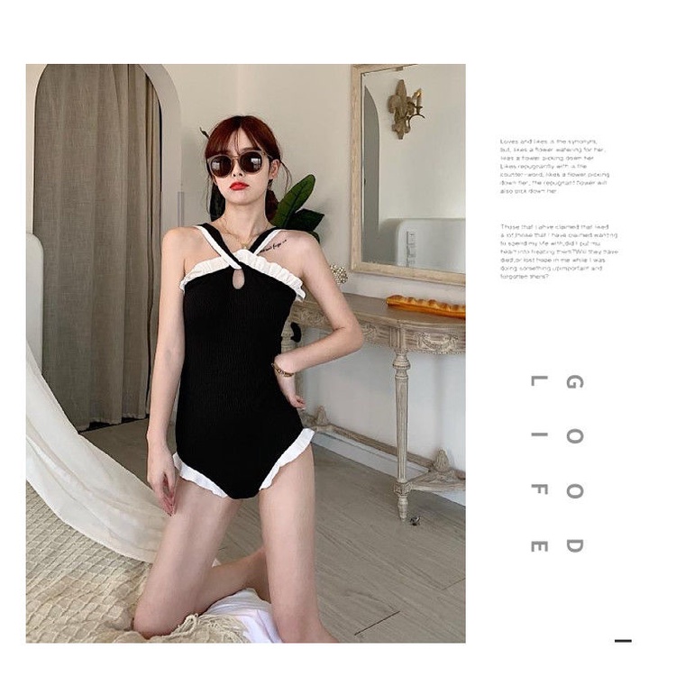 Bộ Đồ Bơi Vải Mềm Che Bụng  Kiểu Nhật Bản Thời Trang Mùa Hè Cho Nữ