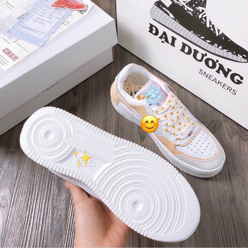 Force cúc vàng [TẶNG MÓC KHÓA - FULL BOX] giày Foce cúc vàng giày thể thao Foce cúc vàng nam nữ tăng chiều cao | BigBuy360 - bigbuy360.vn