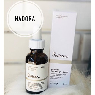 Tinh Chất Vùng Mắt Serum The Ordinary Caffeine Solution 5% + EGCG (30ml)