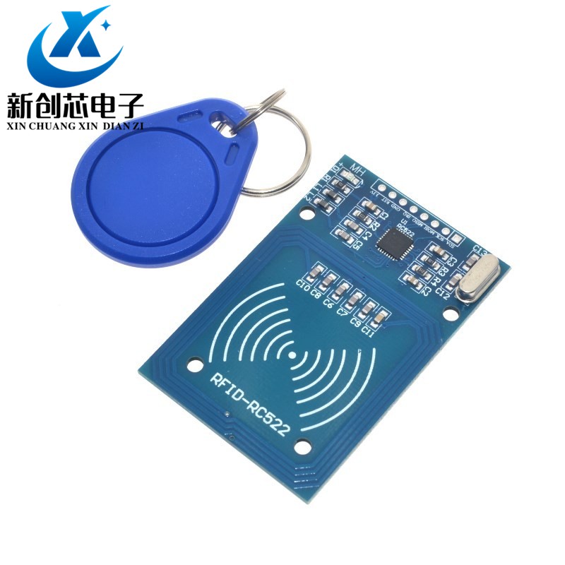 Mô Đun Ăng Ten Không Dây Mfrc-522 13.56 Mhz Rfid Cho Arduino Ic Key Spi Writer Ic