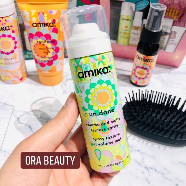 Xịt phồng tóc Amika Un.Done Volume and Matte Texture Spray