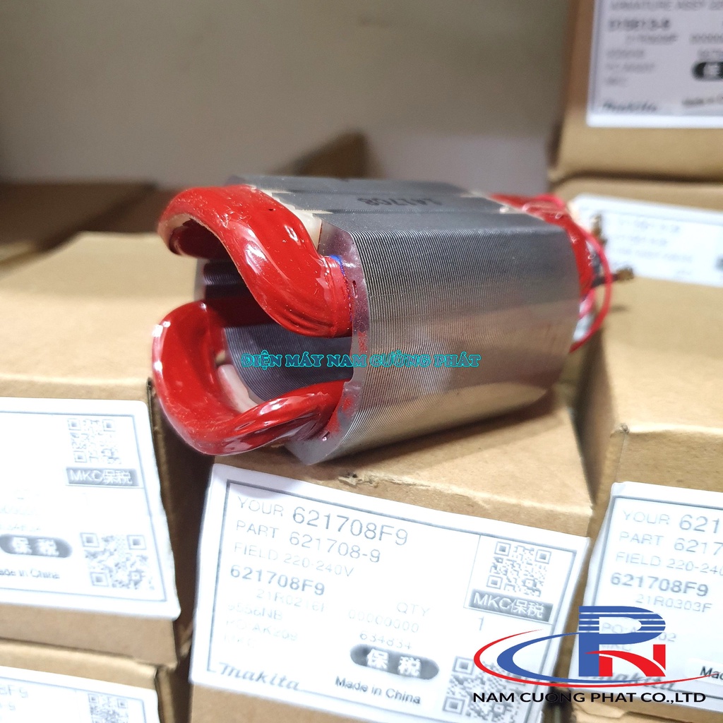 Stator máy mài Makita 9556, 9558 621708-9