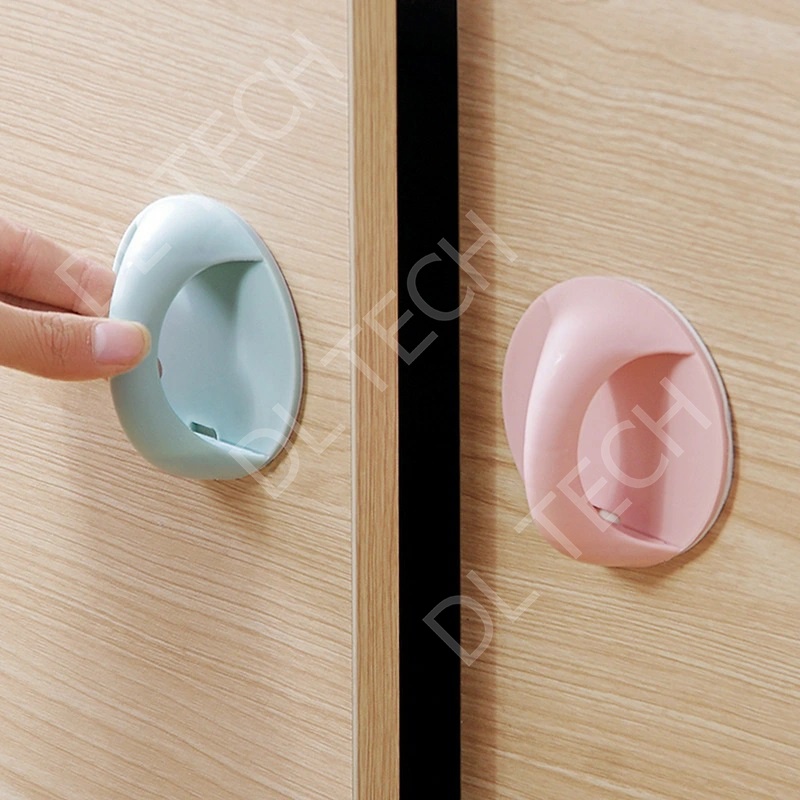 Tay Cầm Nắm Cửa Hình Tròn Dán Tường Thay Thế Ngăn kéo Cửa Phòng Cửa Tủ mã TNC DL TECH