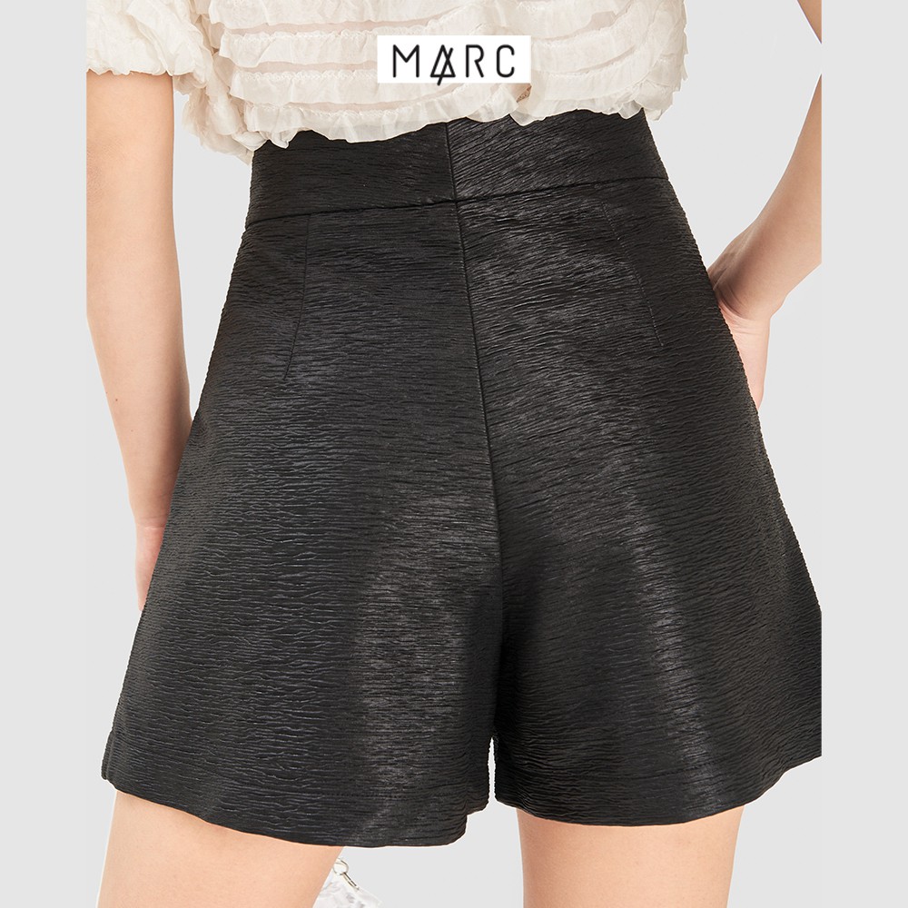 Quần nữ MARC FASHION short vải texture nhấn 4 ly | BigBuy360 - bigbuy360.vn