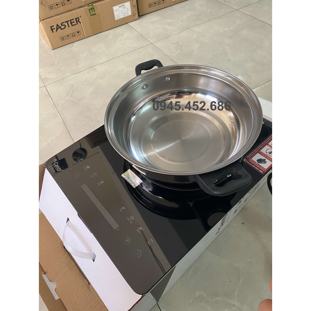 Bếp từ đơn CANZY, CZ-1077, Bếp Điện Từ Tiết Kiệm Điện Năng, 2400W, tự động ngắt, mặt kính chịu lực chịu nhiệt tốt