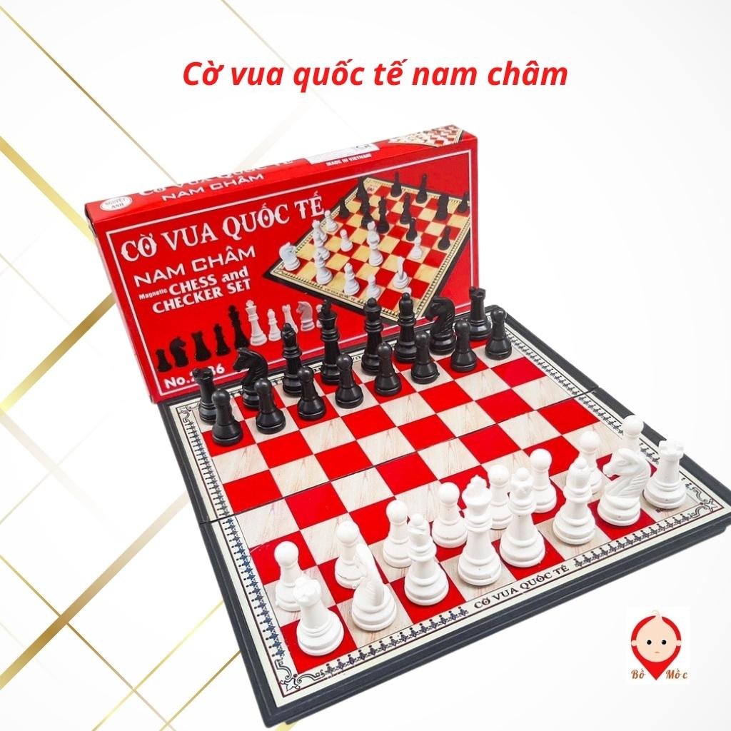 Đồ Chơi Cho Bé- Bộ Cờ Vua Quốc Tế Nam Châm Shop Bố Mốc