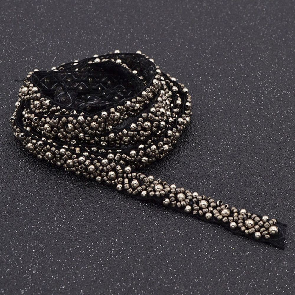 Dây ruy băng may đường viền ren trang trí cho đầm cưới thời trang