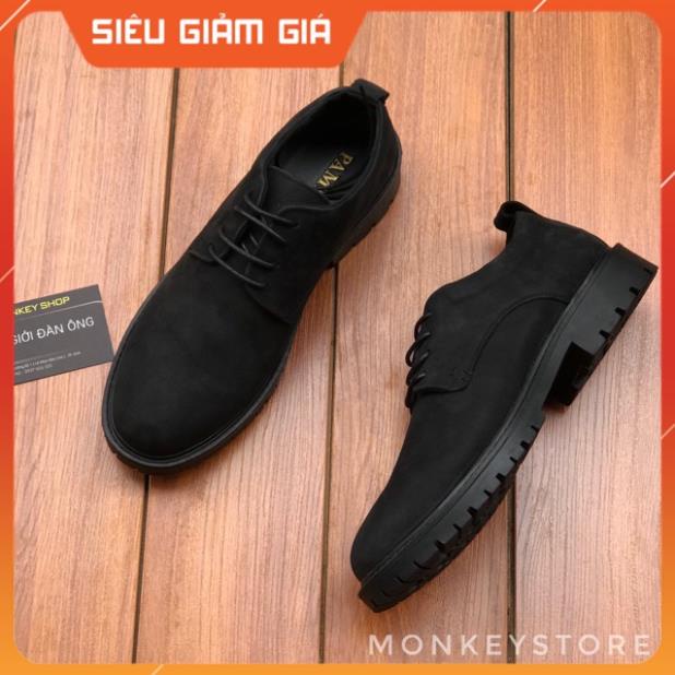 sale 12-12 Giày Nam Giày Đốc Nam Da Lộn - Bảo hành 12 tháng ( Có video - Mã Đ2 )