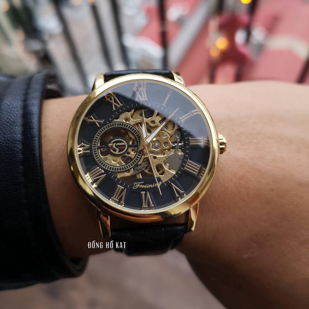 Đồng Hồ Cơ Nam ForShing Nhật Bản automatic CHỐNG NƯỚC , CHỐNG XƯỚC