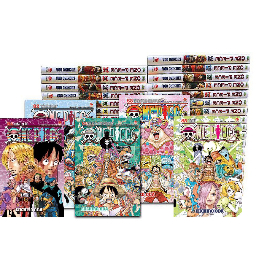 Combo truyện tranh Vua hải tặc - One Piece (Bộ 85 Tập) - Tác giả: Eiichiro Oda