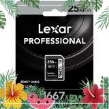 songlam1921 Thẻ nhớ SDXC Lexar 256GB UHS-II 1667X 250MB/s | BigBuy360 - bigbuy360.vn