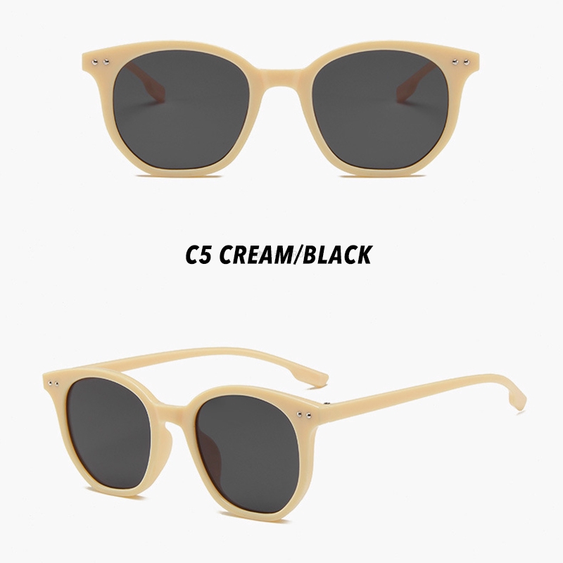 Kính Mát Mắt Mèo Màu Sắc Ngọt Ngào Phong Cách Hàn Quốc