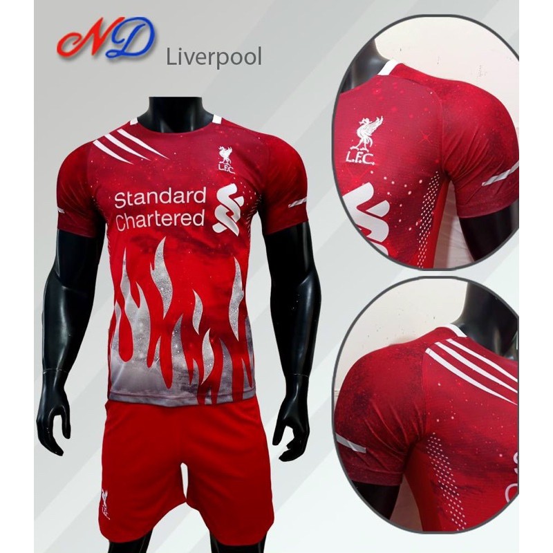 Đồ đá banh Liverpool đỏ Fan 2020