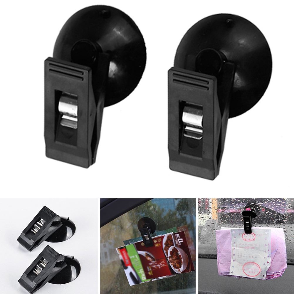 Bộ 2 miếng kẹp rèm cửa sổ chống nắng cho xe hơi