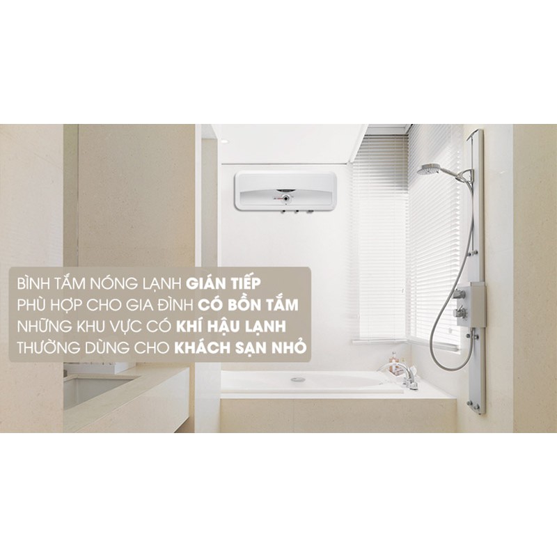 Bình tắm nóng lạnh Ariston 30 Lít SL2 30 RS AG+-Hàng chính hãng