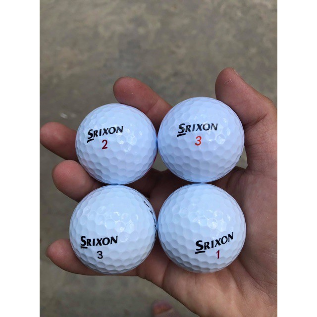 Set 12 BÓNG GOLF SRIXON MỚI 90-99%