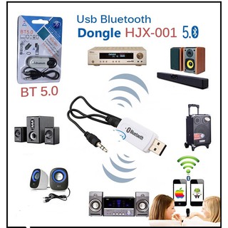 USB Bluetooth HJX-001 5.0 BT - Mẫu Mới Thế Hệ Thứ 3  - ,Tốc Độc Kết Nối Ổn Định