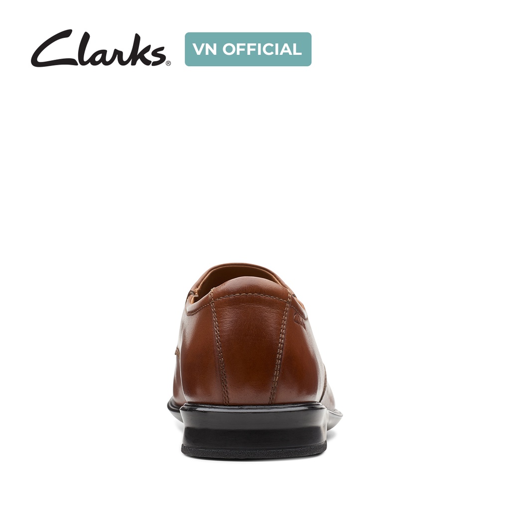 Giày dây nam CLARKS Bensley Step màu nâu
