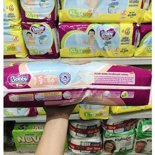 Tã Dán Bobby S56 ( Dành cho trẻ 4-8 kg )