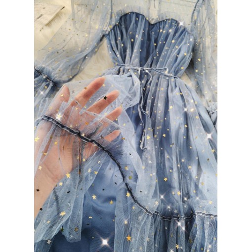 Sẵn - Đầm Váy Voan Đính Sao Công Chúa | BigBuy360 - bigbuy360.vn