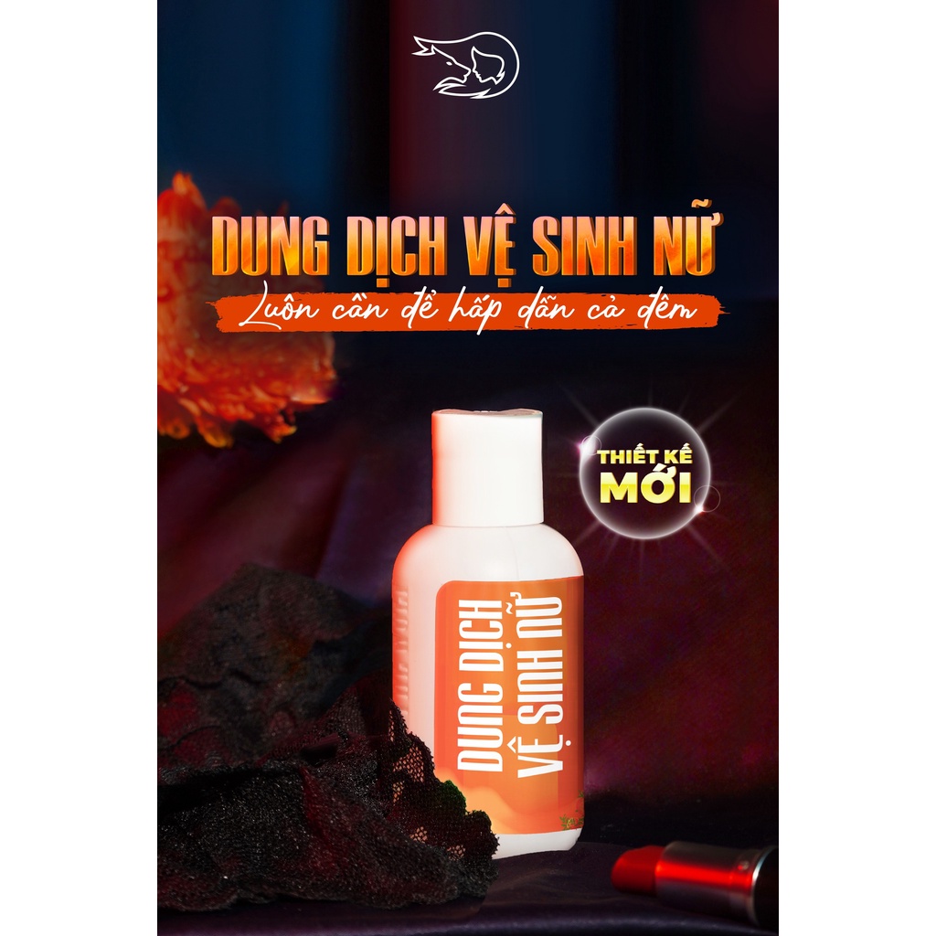 Dung dịch vệ sinh phụ nữ Loli &amp; The Wolf hương thơm tự nhiên chai diện mạo mới 100ml