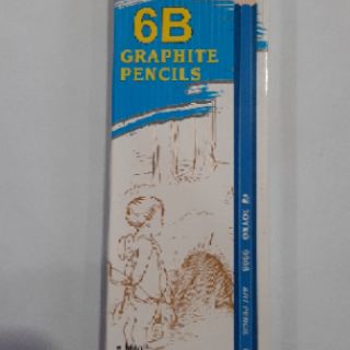 HÌNH THẬT.12 cây chì gỗ 6B