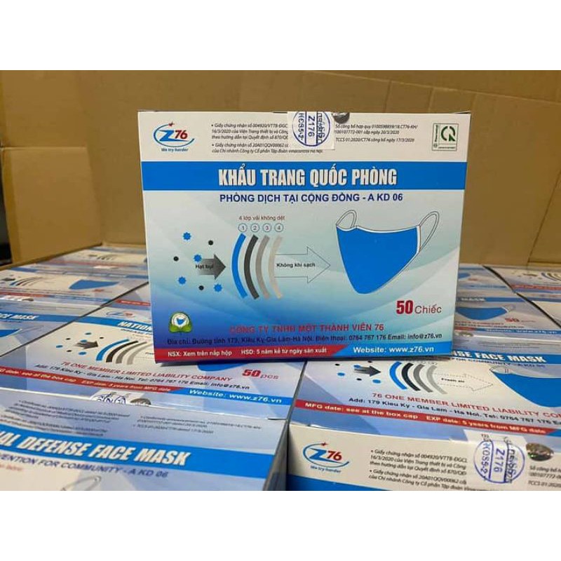 Khẩu Trang 4 lớp Vải không dệt | BigBuy360 - bigbuy360.vn