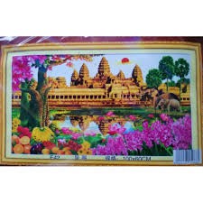 TRANH THÊU PHONG CẢNH E42 (100X60)