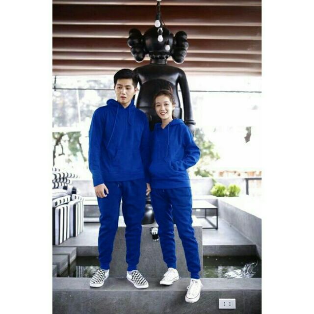 Bộ hoodie trơn NAM