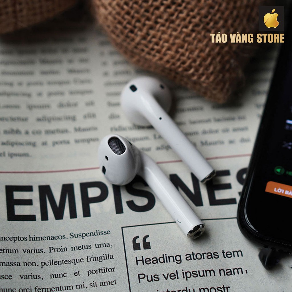 Airpods 2 - Tai nghe bluetooth Airpods 2 chip Hổ Vằn pin 15 tiếng phiên bản cao cấp nhất - Bảo hành 3 tháng 1 đổi 1 | BigBuy360 - bigbuy360.vn