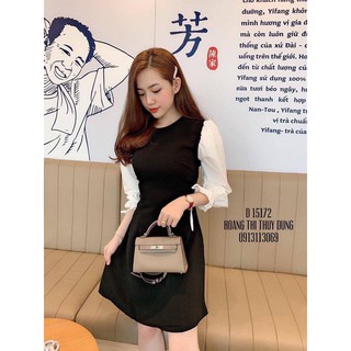 VÁY PHỐI SƠ MI SANG CHẢNH