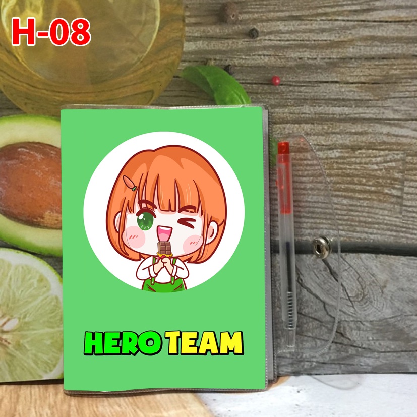 Sổ Tay HERO TEAM (tặng kèm cây viết - HOT HOT!)