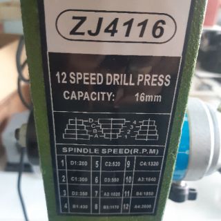 Máy khoan bàn 1 mét ZJ4116