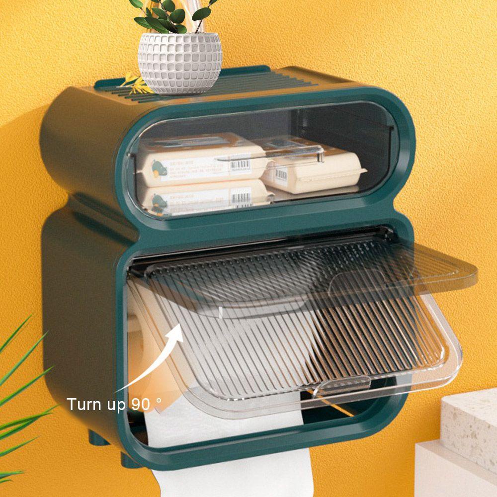 YOLA Giá Đỡ Cuộn Giấy Vệ Sinh Gắn Tường Đa Năng Chống Thấm Nước
