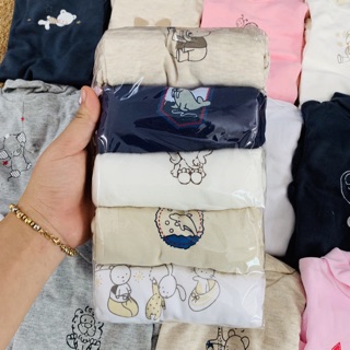 Set 5 body cổ 3 phân, size 3M -36M