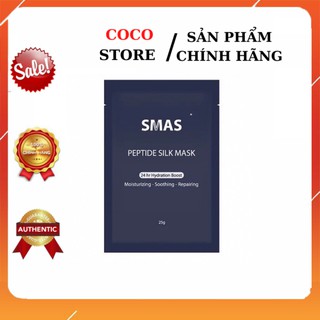 Mặt nạ smas peptide silk mask nhật , mặt nạ dưỡng và phục hồi da