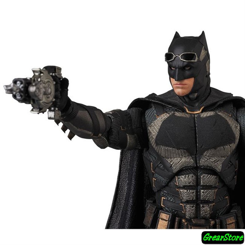 ( HÀNG CÓ SẴN ) MÔ HÌNH BATMAN MAF 064 Justice League: Batman ( DARK KNIGHT )Tactical Suit Ver Cử Động Được