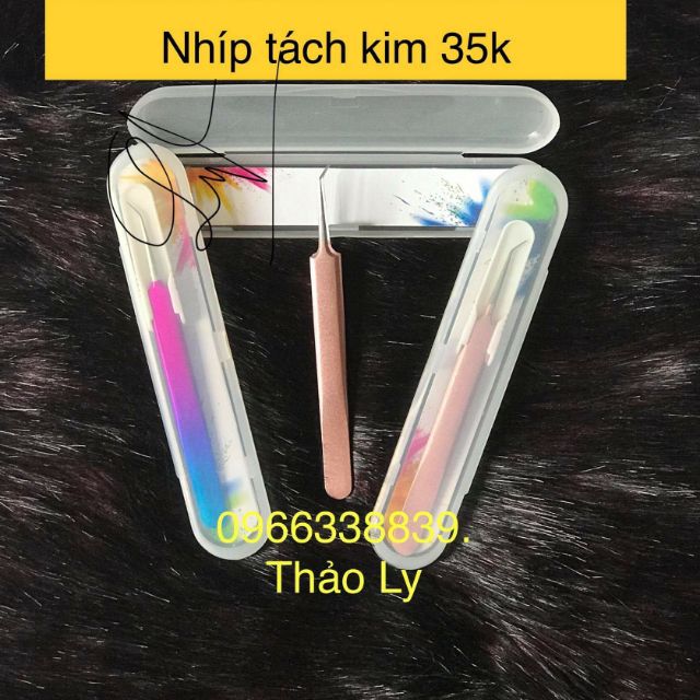 nhíp tách kim 7 màu 35k