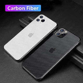 Miếng dán mặt lưng chống trầy iphone 11 pro max, 11, 11 pro vân carbon