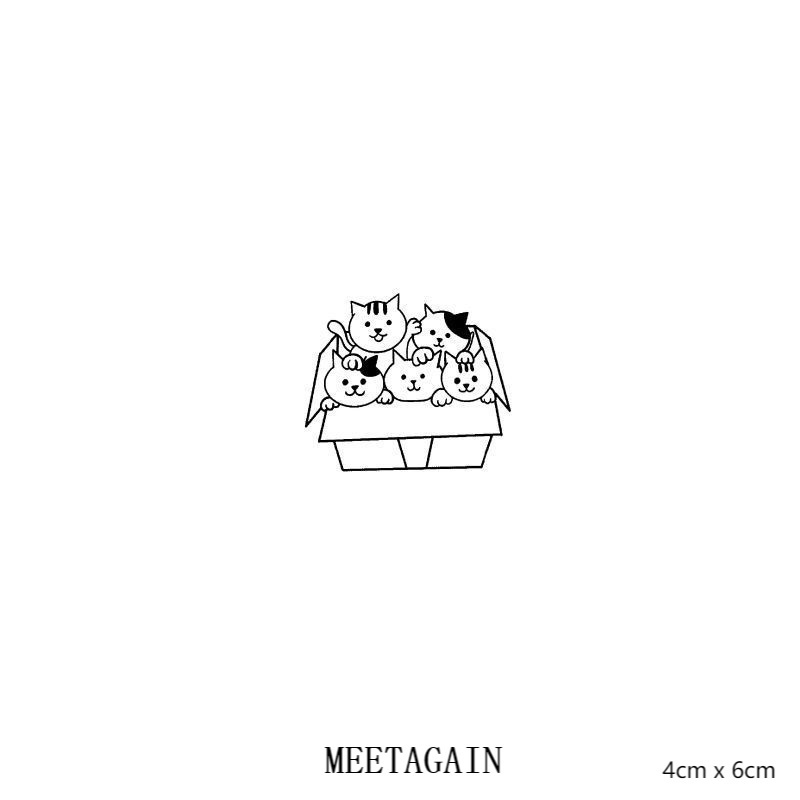 【Meet Magic Tattoo】Hình Xăm Dán Tạm Thời Không Thấm Nước 4Cm X 6Cm 15 Ngày S - 036