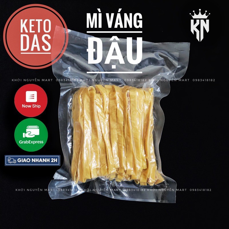 [Mã GROSALE5 giảm 10% đơn 150K] Mì váng đậu/phù trúc chuẩn giảm cân, keto (100g)