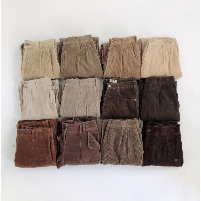 Quần Nhung Tăm 2HAND hàng tuyển giá rẻ