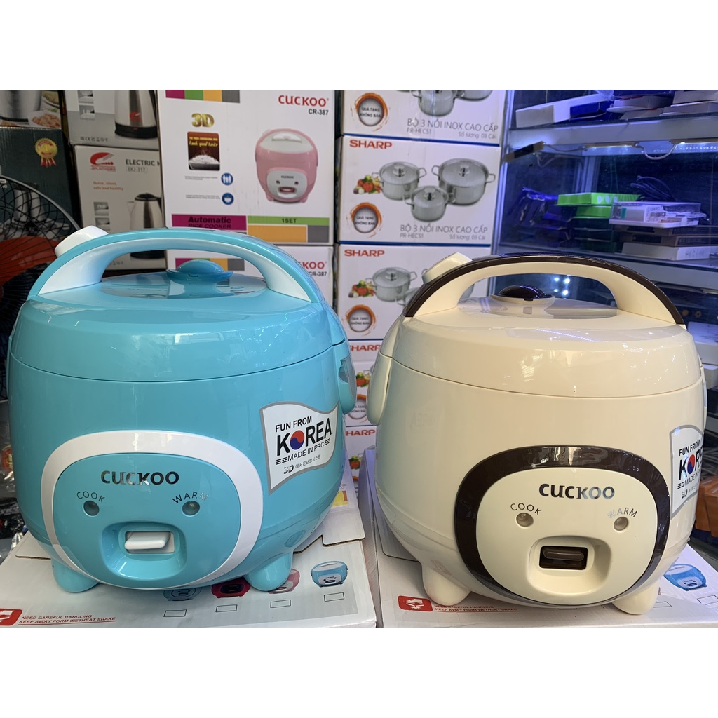Nồi cơm điện Cuckoo mini 1L CR-387 - Bảo hành 2 năm