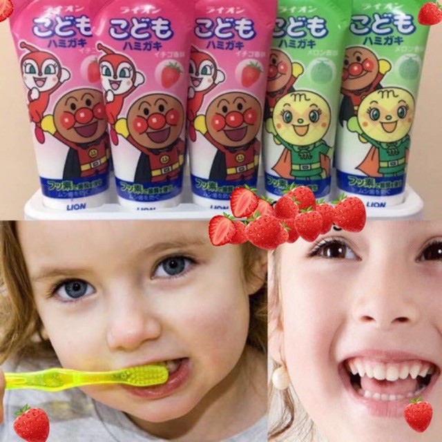 KEM ĐÁNH RĂNG LION KID cho bé