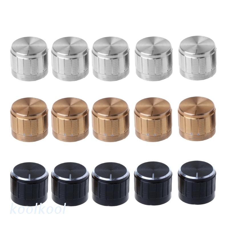 5 Núm vặn chiết áp hợp kim nhôm 21x17mm chuyên dụng